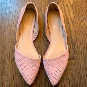 Franco Sarto pink flats